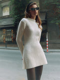 Elegant short knit dress