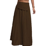 2025 Autumn Women Solid Slim Fishtail Skirt Spring In Elegant Fashion High Waist Fold Skirts Lady Causal Street Short Dress Sexy