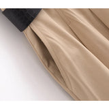 Sleeveless belted dress
