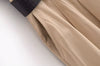Sleeveless belted dress